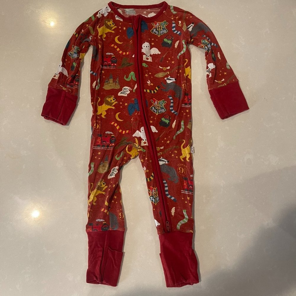 Little Sleepies Footie Pajamas - Harry Potter - Good Condition - 3-6 Months